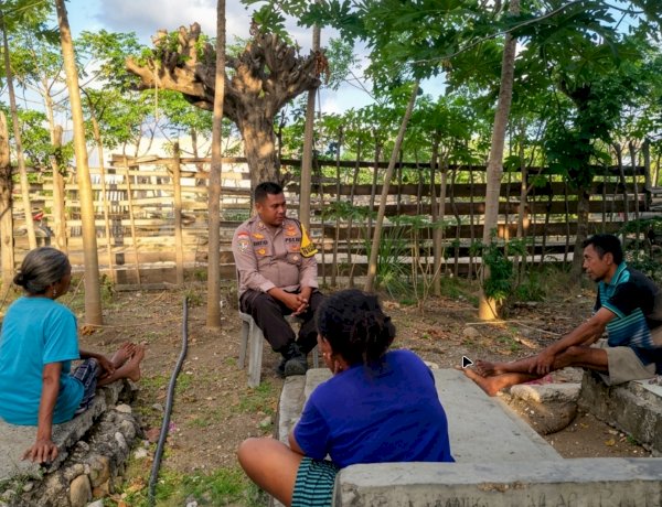 Wujudkan Polri Untuk Masyarakat, Bhabinkamtibmas Polsek Pantaibaru Hadir Ditengah Warga Binaan
