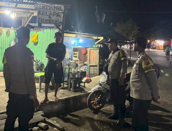 Patroli Malam Polsek Lobalain, Pastikan Keamanan dan Kenyamanan Masyarakat