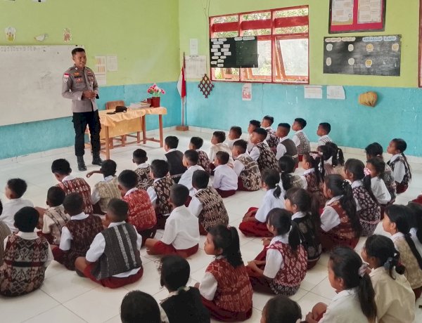 Upaya Cegah Bullying Dilingkungan Sekolah, Polsek Pantaibaru Intesifkan  MPLS Untuk Edukasi Bagi Pelajar