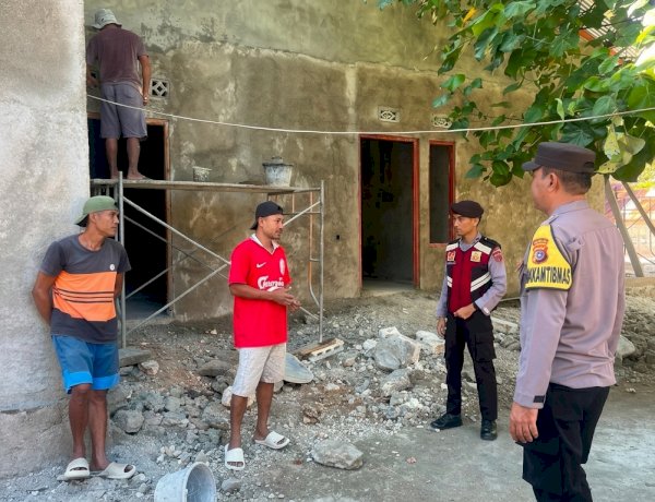 Patroli Dialogis Polsek Rote Barat Daya Jaga Kemitraan Dengan Masyarakat