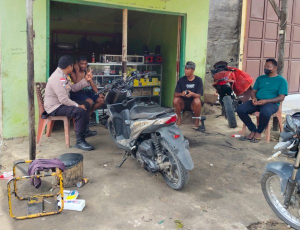 IPDA Rolly A Ndaong : Melalui Bhabinkamtibmas Kami Terus Mengedukasi Masyarakat Untuk Jaga Kamtibmas Kondusif