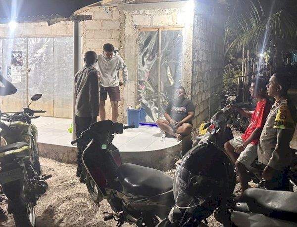 K2YD Polsek Rote Tengah Pada Malam Hari, Upaya Untuk Mencegah Tindak Pidana