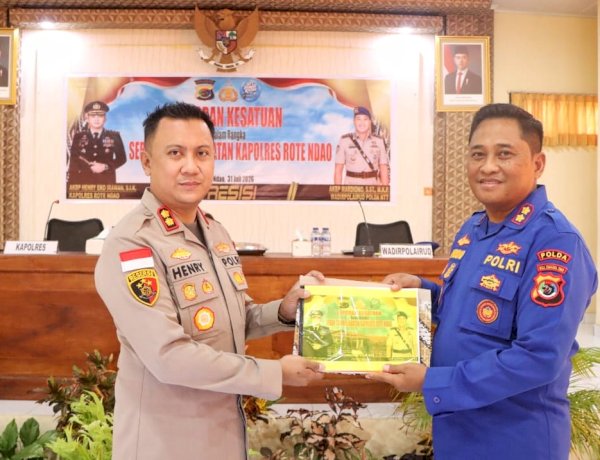Laporan Kesatuan dan Memori Serahterima Kapolres Rote Ndao