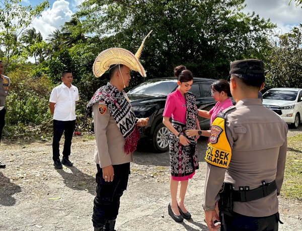 Kapolres Rote Ndao Kunjungan Kerja ke Polsek, Cek Langsung Kesiapan Polsek Layani Masyarakat