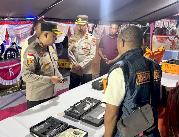Kapolres Rote Ndao Cek Kesiapan Stand Polres Pada Pameran Pembangunan dan Expo UMKM 2026