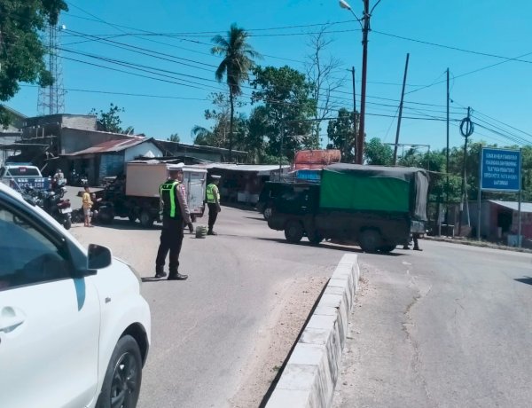 Satlantas Polres Rote Ndao Gelar Patroli di Daerah Rawan Kecelakaan, Wujudkan Kamseltibcarlantas