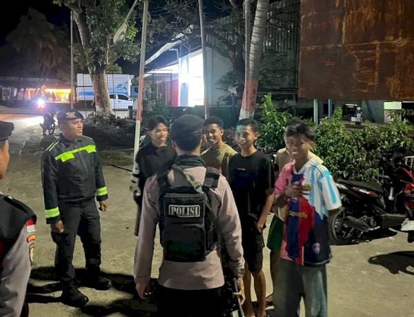 Satuan Samapta Polres Rote Ndao Intensifkan Patroli Preventif Presisi Antisipasi Kejahatan Jalanan