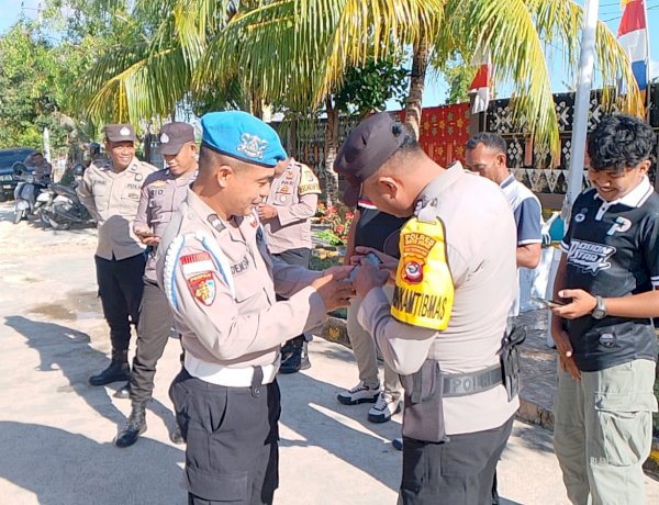 Operasi Gaktiplin Terhadap Personel Polsek Pantaibaru, Cegah Judol dan Pinjaman Online