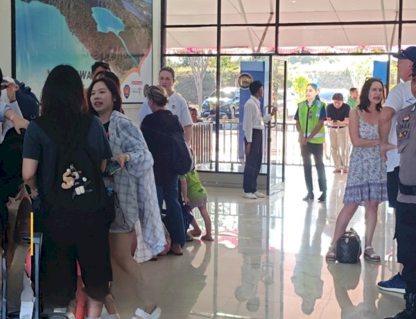 Polsek Lobalain  Lakukan Pengamanan di Bandara D C Saudale, Aktivitas Penerbangan Lancar dan Aman
