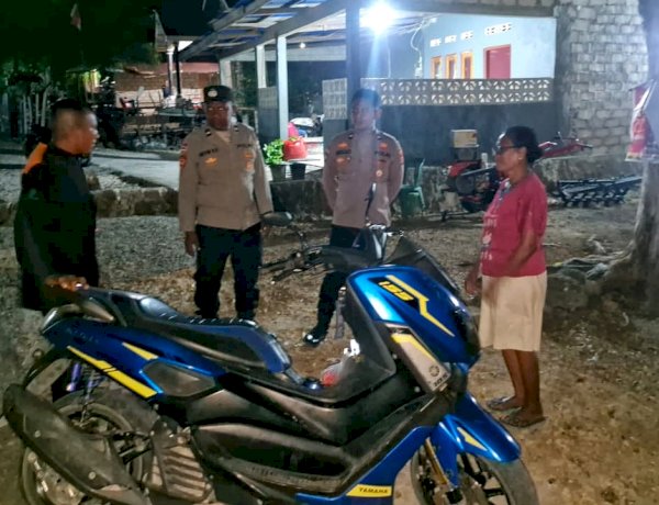 Polsek Rote Barat Daya Tingkatkan Patroli Malam Untuk Jaga Keamanan dan Kenyamanan Masyarakat