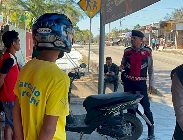 Patroli Presisi Samapta Polres Rote Ndao, Cegah Kejahatan Jalan dan Bangun Kemitraan Dengan Masyarakat Jaga Kamtibmas Kondusif