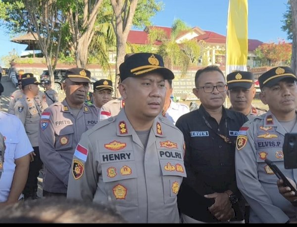 Kapolres Rote Ndao : Donasi Untuk Flores Siap Diberangkatkan, Kami Berharap Dapat Membantu Korban Terdampak