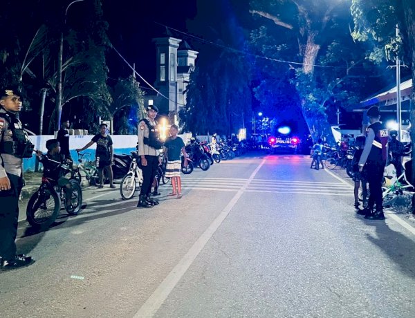 Patroli Preventif Satuan Samapta Polres Rote Ndao, Antisipasi Begal dan Wujudkan Rasa Aman Bagi Masyarakat