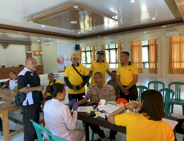 Cek Kesehatan Sejak Dini, Si Dokkes Polres Rote Ndao Gelar Pemeriksaan Kesehatan Berkala 2026