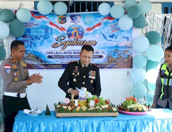 Syukuran HUT Lantas ke-71, Kapolres : Jadilah Polantas Presisi
