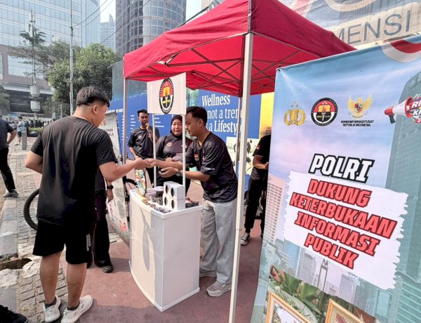 Game Spin Wheel Berhadiah Ramaikan Sosialisasi Hak untuk Tahu di CFD Jakarta