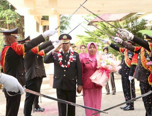 Apreasiasi dan Penghormatan, Polres Rote Ndao Gelar Upacara Purna Bakti