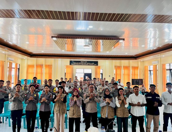 Melalui Psikoedukasi, Polres Rote Ndao Inginkan Personel Yang Profesional dan Humanis