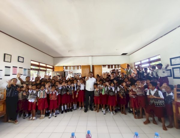 Cegah Bullying Sejak Dini, Siswa SD Inpres Busalangga Diberi Edukasi Bahaya Perundungan