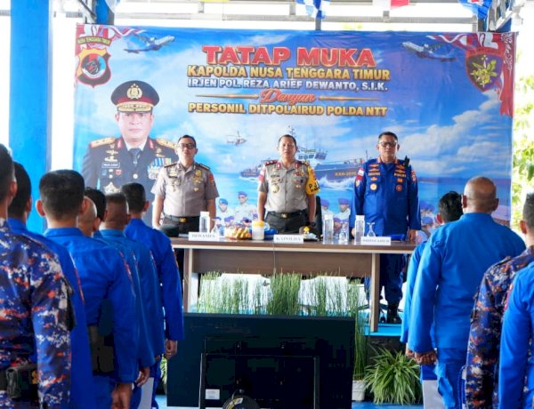Kapolda NTT Irjen Pol. Reza Arief Dewanto Tekankan Polairud Harus Jadi Garda Terdepan Jaga Laut, Lindungi Wisatawan, dan Berantas Penyelundupan