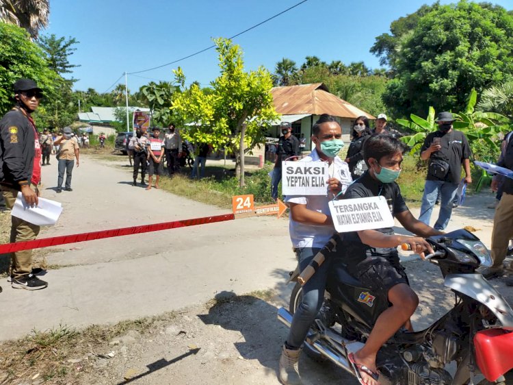 Motif Dendam Diperkuat Dengan Digelarnya Rekonstruksi Kasus Pembunuhan Nusakdale