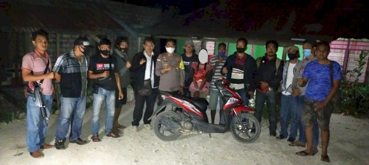 Tim Gabungan Reskrim Polres Rote Ndao, Berhasil Bekuk Pelaku Curanmor Mokdale