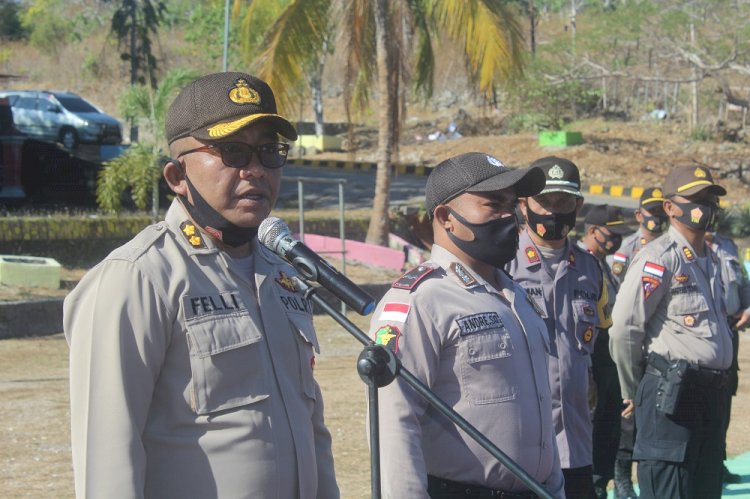 Pimpin Apel Perdana, AKBP Felli Hermanto, SIK, M.Si Ingatkan Anggota Untuk Bekerja Secara Profesional