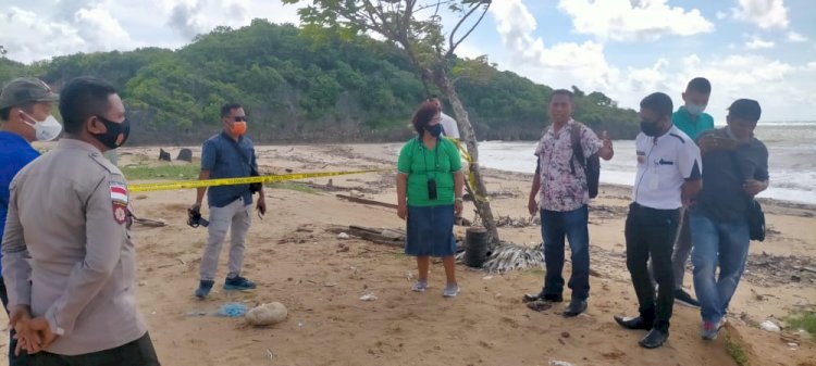 Lokasi Tambang Liar Ditutup, Kapolsek : Saya Berharap Masyarakat Jangan Lagi Merusak Lingkungan