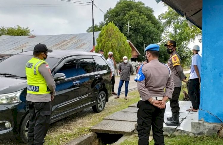 Pantau Jalannya Pengamanan Paskah, Wakapolres Cek Langsung Ke Gereja