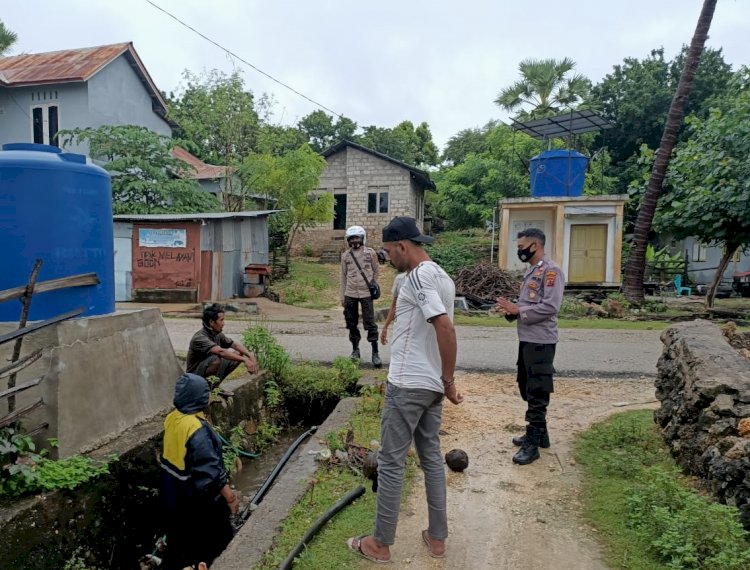 Polsek RBD Gencar Sosialisasikan PPKM Mikro Dan Protokol Kesehatan