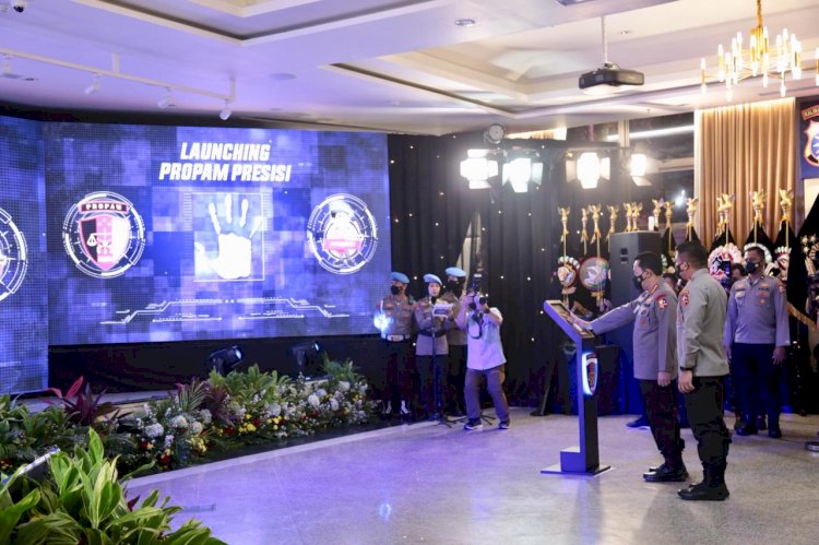 Kapolri Launching Aplikasi Propam Presisi