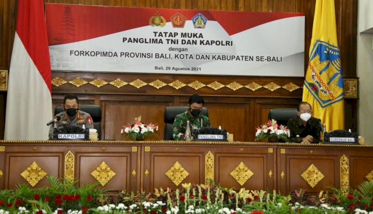 Kapolri Minta Strategi Pengendalian Covid-19 di Bali Diperkuat Agar Ekonomi Terus Tumbuh