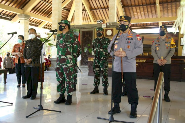 Kapolri Apresiasi Warga dan Forkopimda Karena Jumlah Isoter di Bali Paling Tinggi se-Indonesia