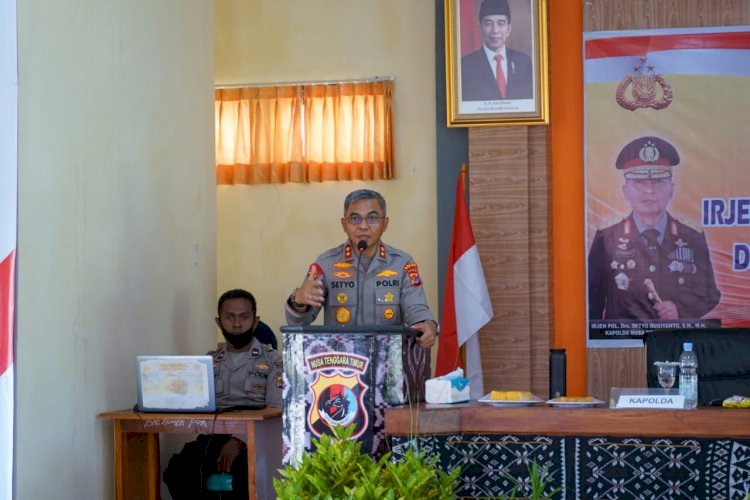 Bakar Semangat Anggota, Kapolda NTT: Tugas Kita Adalah Mulia, Tidak Semua Orang Bisa