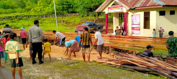 Dengan Program “DOBRAK” Polsek Lobalain Terus Berbenah