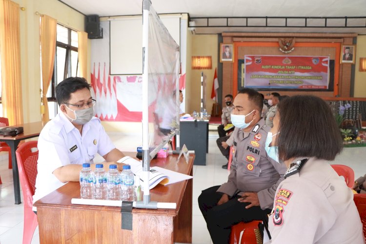 Wasrik Tahap I, Polres Rote Ndao terima Tim dari Itwasda Polda NTT