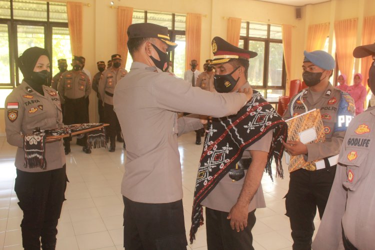 Pimpin Sertijab, Kapolres Minta Segera Adaptasi dan Laksanakan Tugas dengan Tanggung Jawab