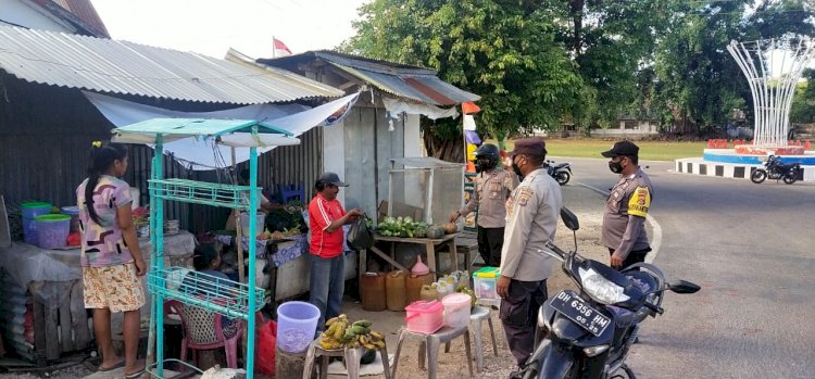 Cegah Gangguan Kamtibmas dan Penyebaran Covid – 19, Personel Polsek Pantai Baru Tingkatkan K2YD