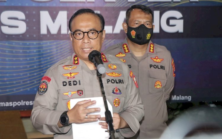 Polri Pastikan Tindak Tegas Pelaku Anarkis Di Luar Stadion Kanjuruhan