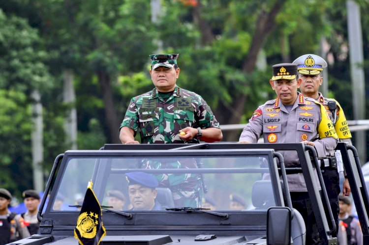 Apel Gelar Pasukan, Kapolri Pastikan Seluruh Pihak Siap Amankan Nataru