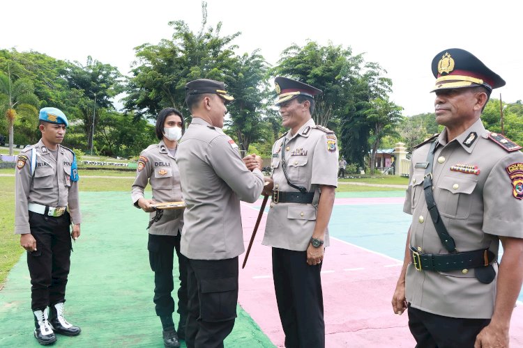 Kapolres Rote Ndao, Pimpin Langsung Serah Terima Jabatan Wakapolres