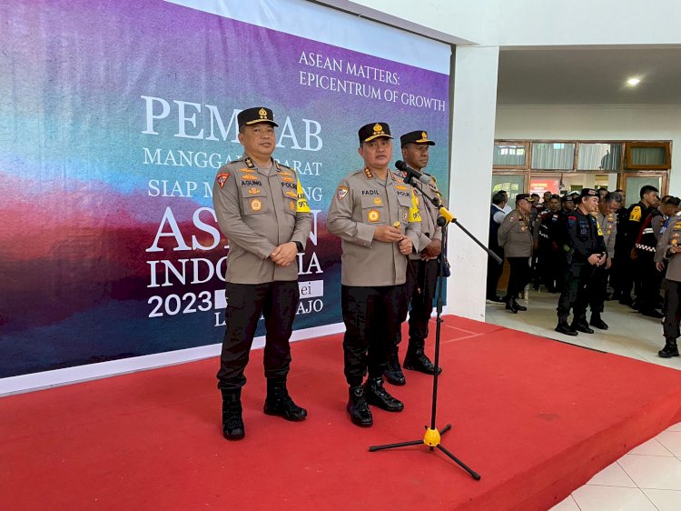 Kabaharkam Polri Buka Kegiatan Latpraops Komodo 2023 dalam rangka Pengamanan KTT Asean ke-42