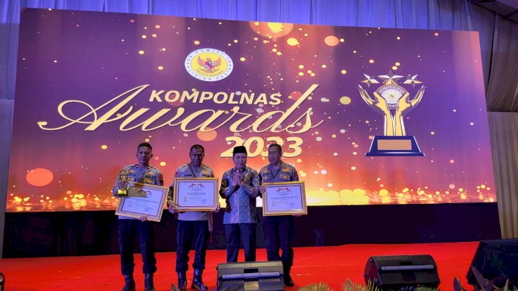 Membanggakan, Polda NTT Raih Piala dan Tiga Piagam dalam Ajang Kompolnas Awards 2023