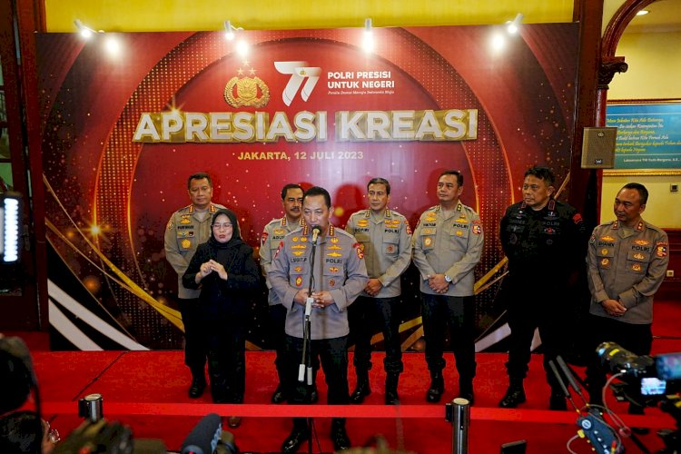 Polisi Jadi Pahlawan di Dongeng Buatan Anak, Kapolri: Tanamkan dan Jadikan Semangat Jadi Lebih Baik