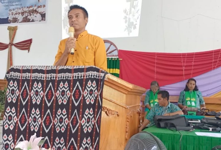 Cegah Karhutlah, Kapolsek Himbau Masyarakat Lewat Mimbar Gereja