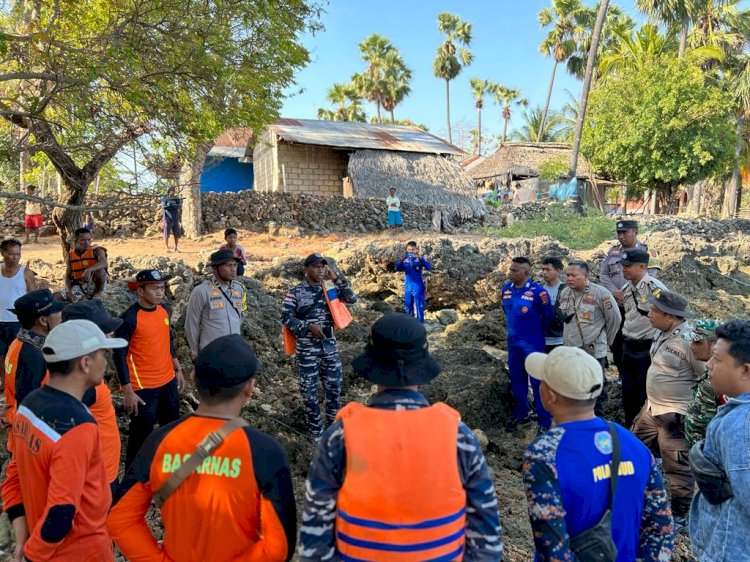 Breaking News : “1 Korban Hilang, 1 Tewas dan 1 Selamat, Usai Insiden Perahu Terbalik di Perairan Laut Pulau Dengka”