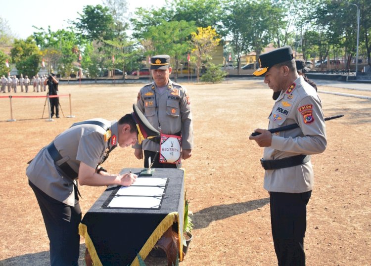 Brigjen Pol. Awi Setiyono, S.I.K., M.Hum., Resmi Dilantik Sebagai Wakapolda NTT