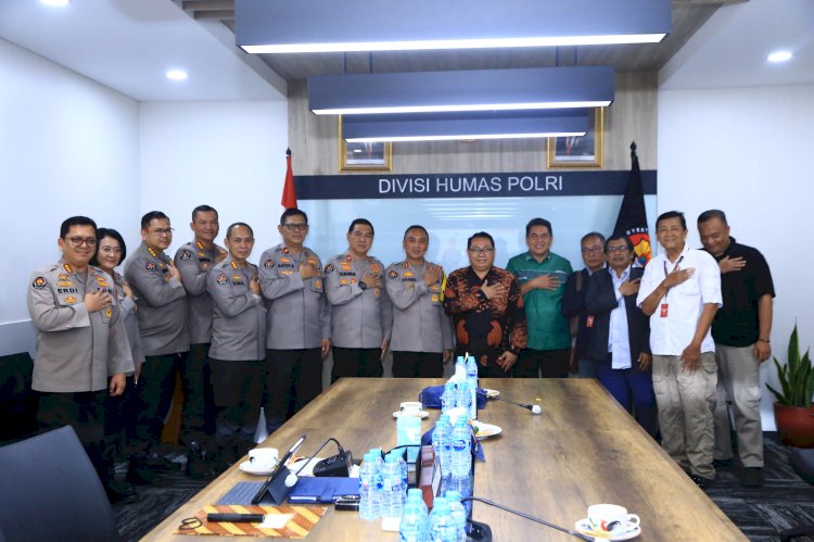 Humas Polri dan SMSI Perkuat Kolaborasi Wujudkan Pemilu Damai