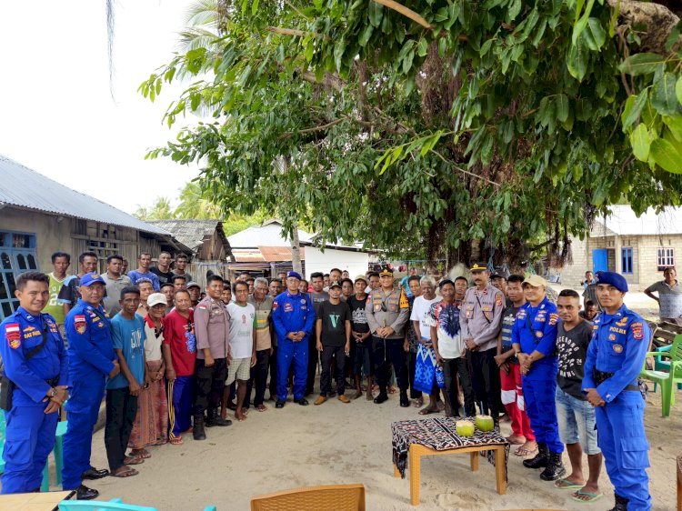 Sambang Nusa Pulau Terluar, Kapolres Rote Ndao Serukan Pemilu Yang Aman dan Jurdil