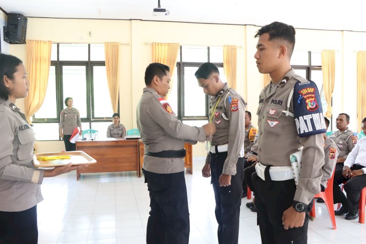 Siapkan Personel dan Samakan Persepsi Dalam Rangka Operasi Keselamatan Turangga 2024, Polres Rote Ndao Gelar Latihan Pra Operasi di Mapolres